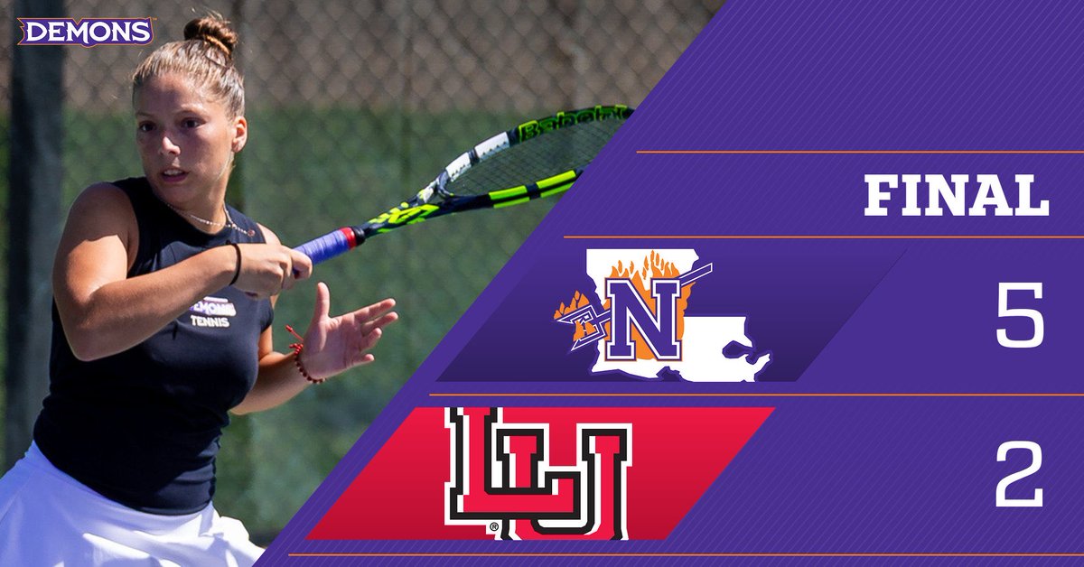NSUDemonsWTN's tweet photo. Senior Day Dub 🤘😈

#ForkEm https://t.co/WrfqgGcbsL