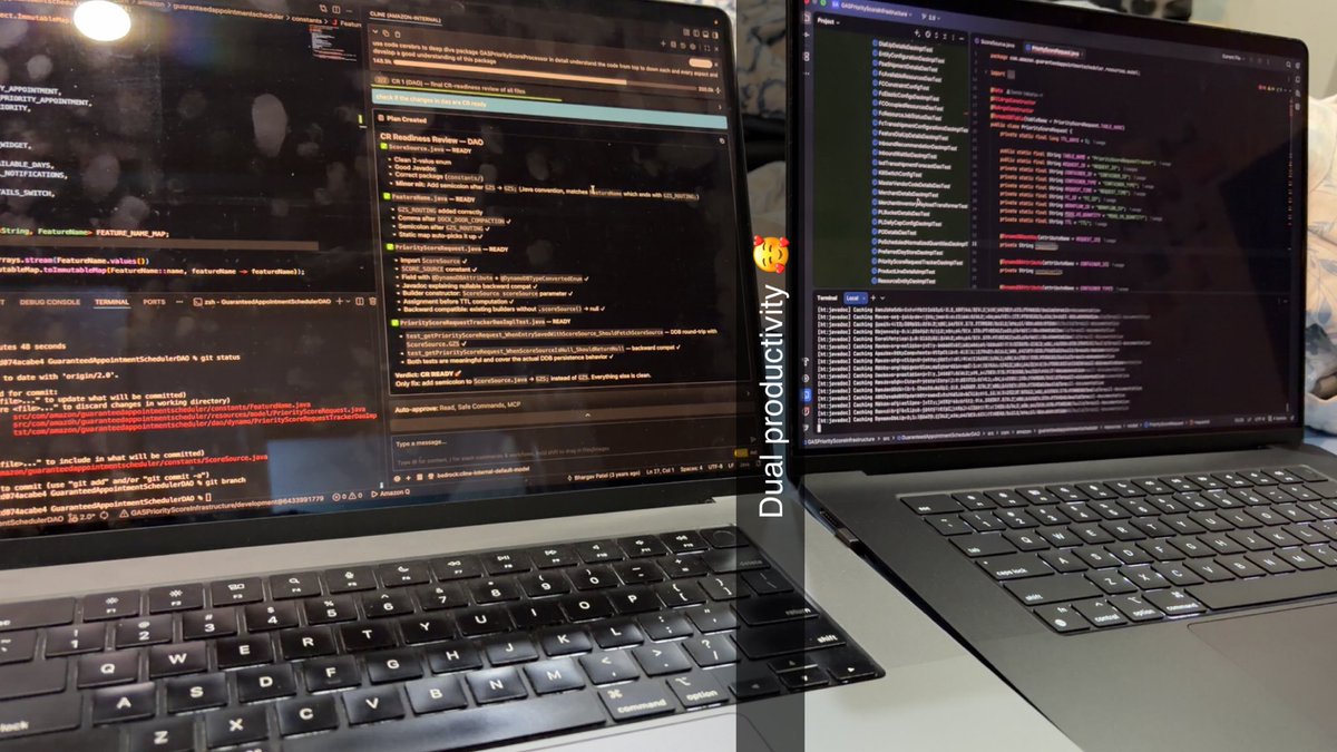 Priysh_28's tweet photo. Dual productivity 🥰 https://t.co/NUdjxXM7PR