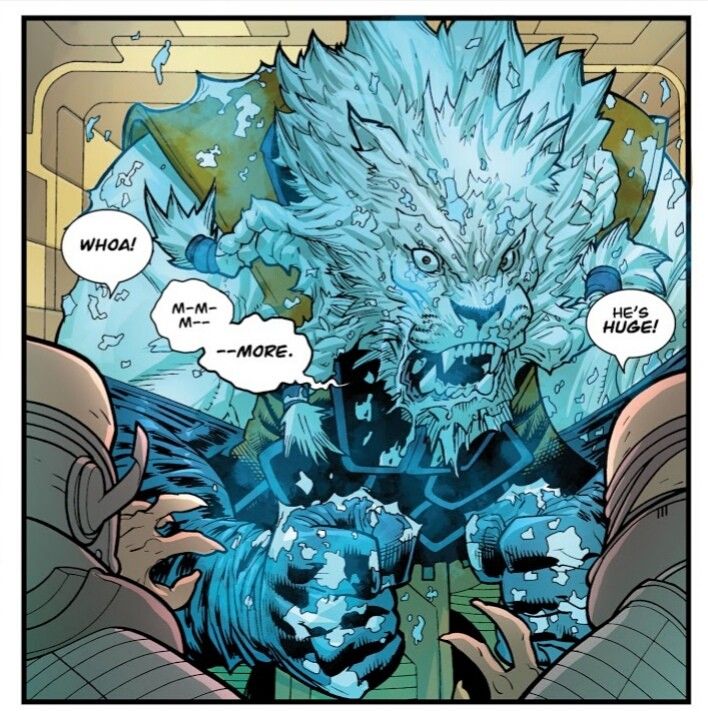ihatemeen_'s tweet image. Battle beast frozen in the comic vs Battle beast frozen in the animation
