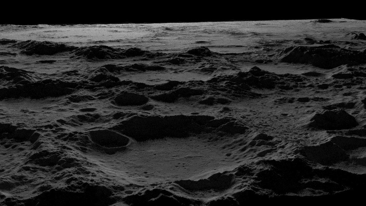 Leadwerks's tweet photo. Nice to see the new photos from @NASAArtemis look very similar to our Lunar renders using data from LROC. Very helpful to be able to compare to the real thing! #gamedev #indiedev #aerospace #nasa #spaceiscool https://t.co/IA4XmAFuYo