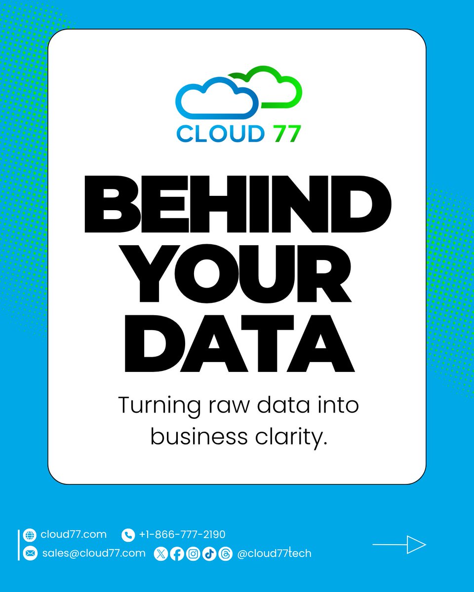 cloud77tech's tweet photo. If your team keeps questioning the numbers, you do not just have a reporting issue. You have a data foundation issue. 

Better decisions start with cleaner pipelines, trustworthy reporting, and a process built for clarity. https://t.co/NK9mpwe4d9