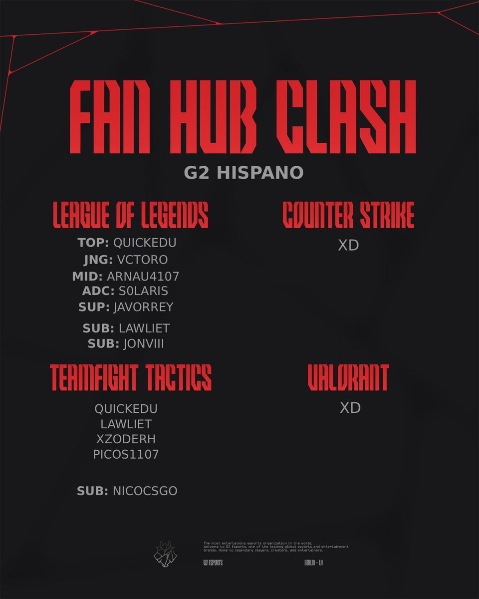 G2 Hispano tweet media