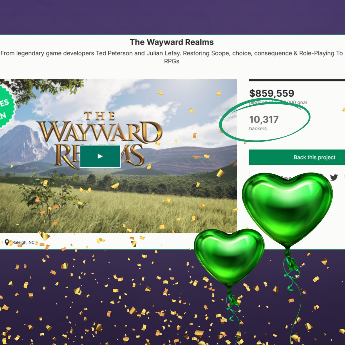 OnceLostGames's tweet image. It’s amazing that we have over 10,000 Kickstarter backers! Thank you so much for the continued support!

Want to secure your spot for Early Access?
Check out the #Kickstarter campaign now &amp;amp; be one of the many backers to hop into the realms!

🔗kickstarter.com/projects/oncel…

#OLG #RPG