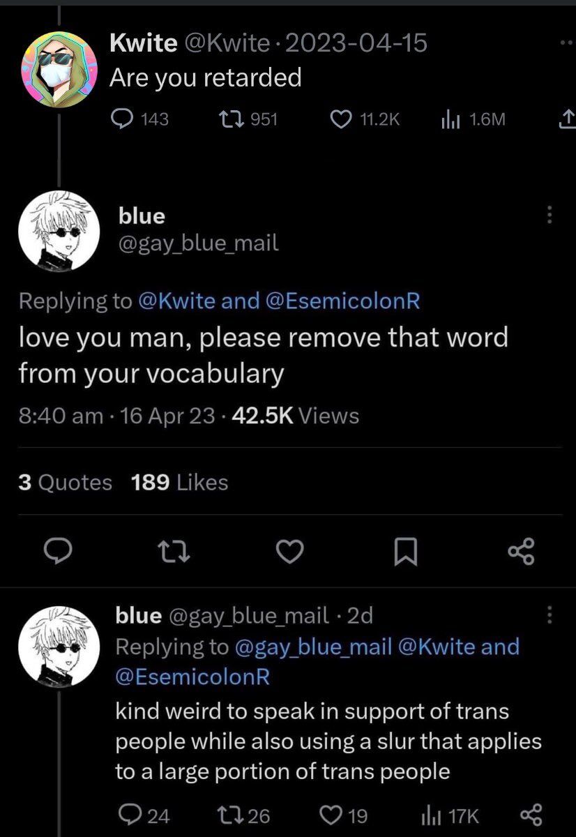 Insane Cope tweet media