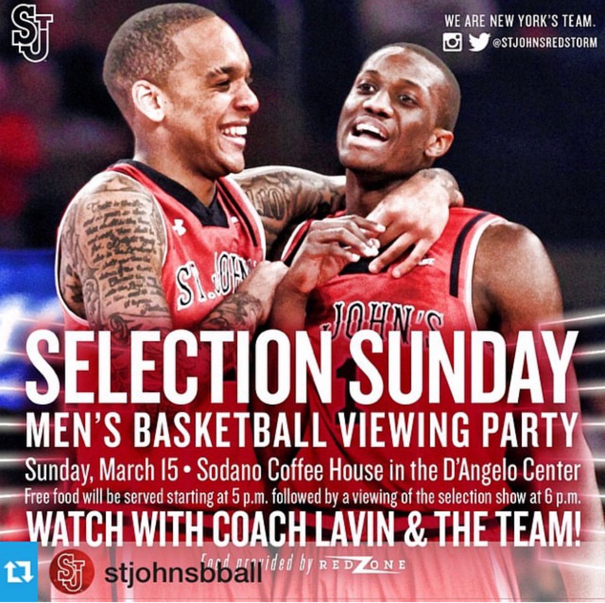 SteveLavin64's tweet photo. Forever Proud Of These Gents. 
@StJohnsBBall 🏀 📚 🎓 👊🏼 https://t.co/PFoowWrmha