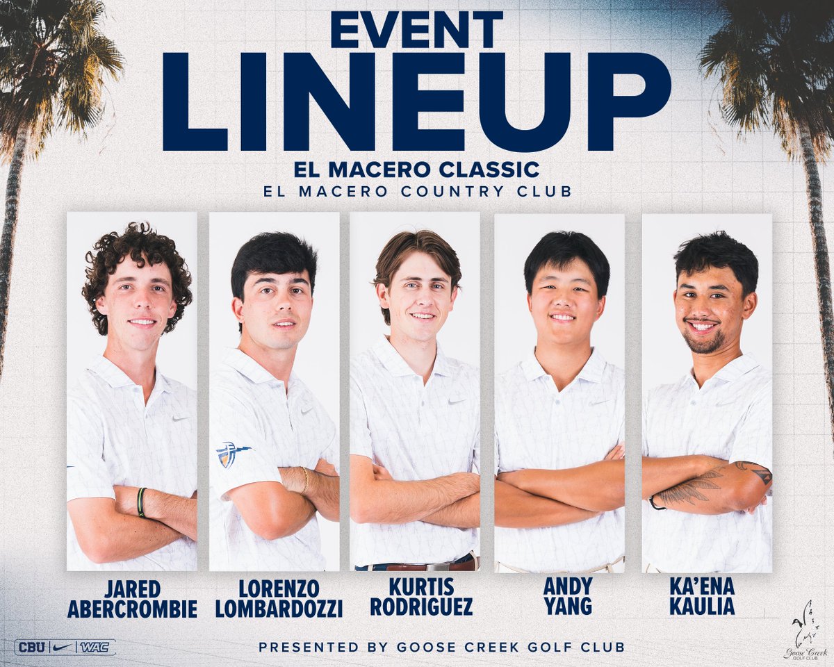 California Baptist Men's Golf tweet media