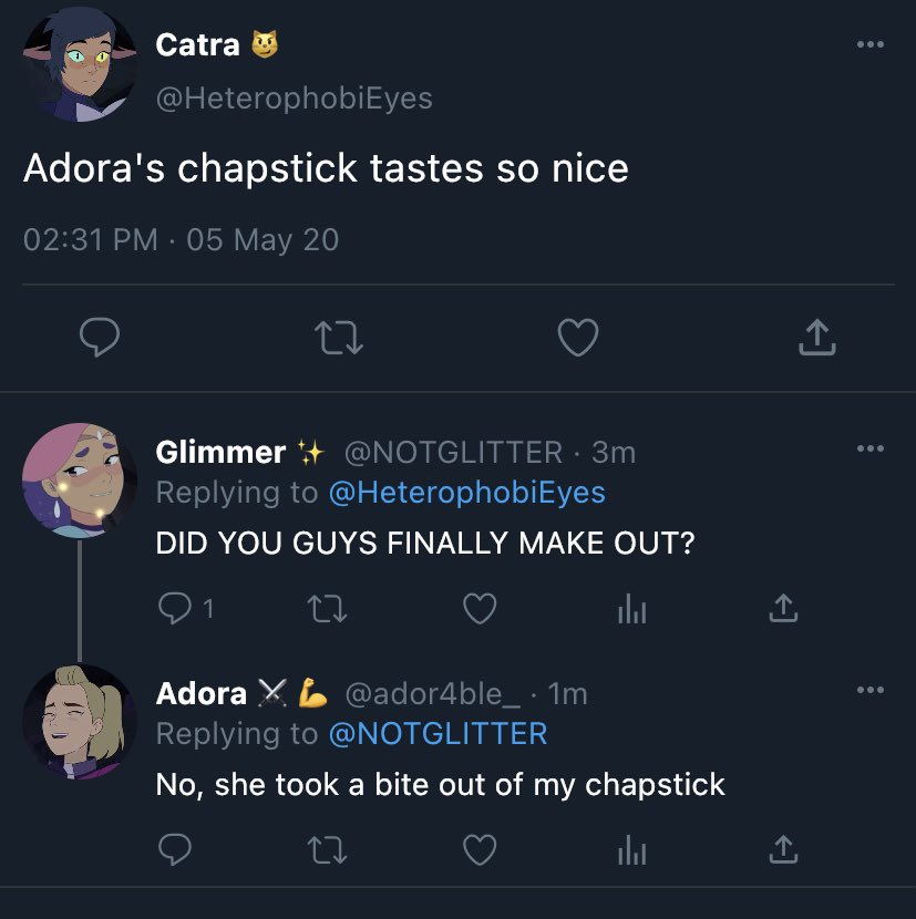 Crispy ᱬ 🐸🦉✨ | Catra apologist tweet media