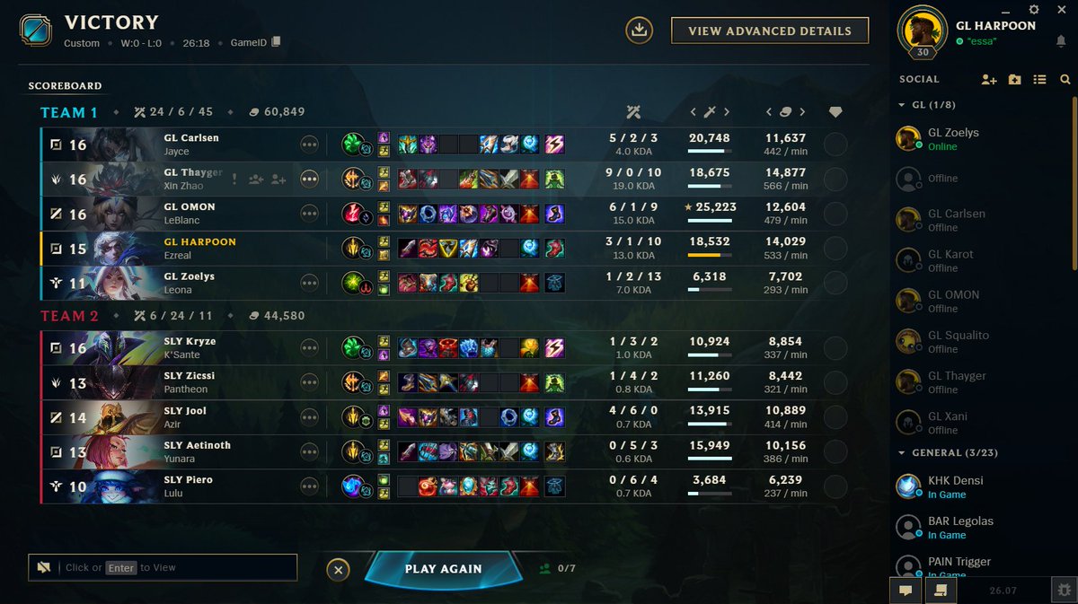 Harpoonlol's tweet image. 1-0 in lfl spring split
ggs @Aetinoth 
my team goated