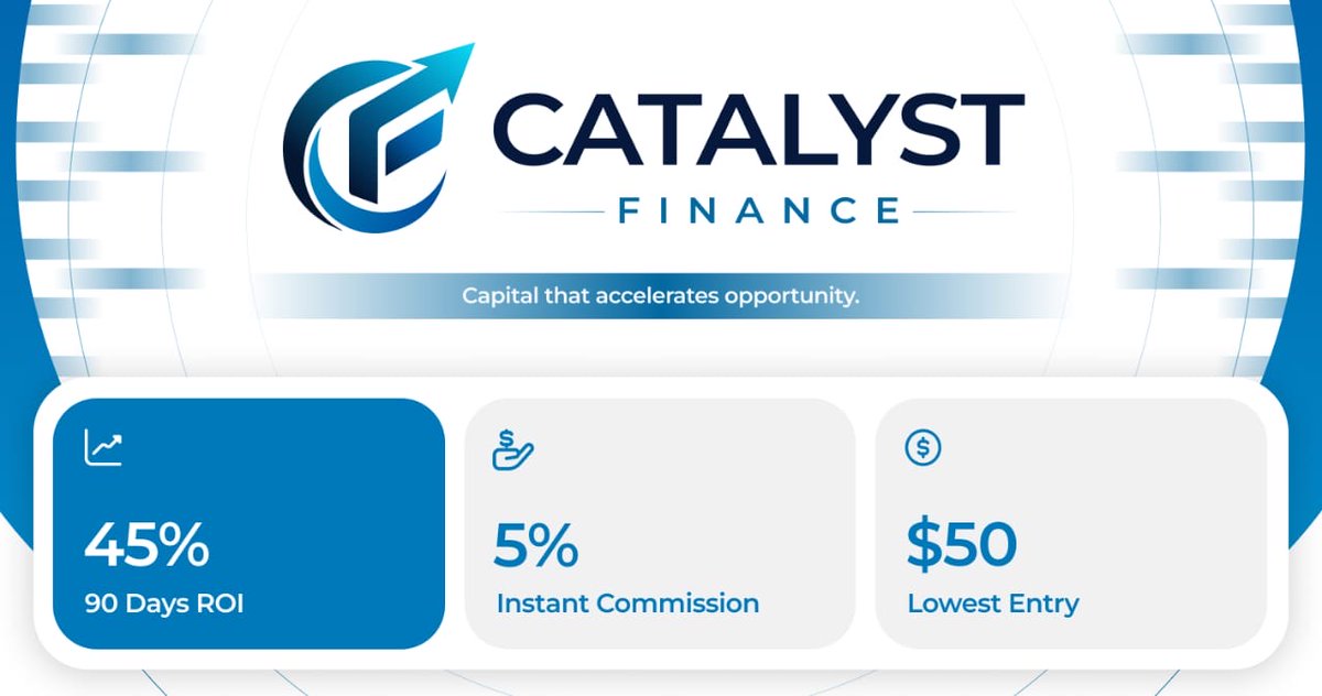 Catalyst Finance tweet media