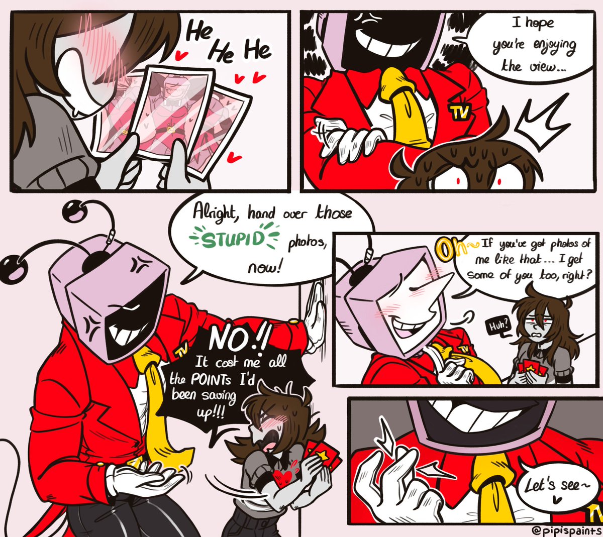 pipispaints's tweet image. I know, I’m late for Easter. But it’s okay :’) I hope you’ll like it.
#deltaune #tenna #soultenna #yumeart