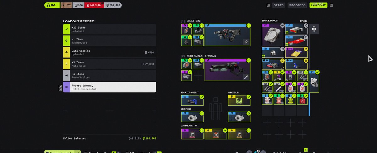 Took the golds of a fully golden and completely clueless destroyer, the fill randoms took the backpack and head implant. It just sucks that i did most of the fighting while my mates got downed and ofc they greeded for the bodies without even healing up...