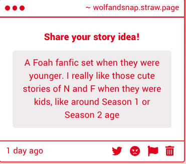 wolfandsnap's tweet photo. A younger FOAH storyline could definitely make for a cute read. As for the second idea; haven’t we already seen plenty of jealous Finn reminding Noah exactly who he belongs to in OPOS and OSOT? 😆 https://t.co/MzujFCiuiT