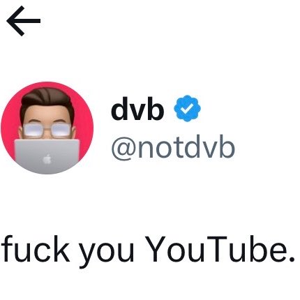 noahkhr's tweet photo. @notdvb @YouTube Dictator Mohan never forgets. https://t.co/TGWtCcGegD