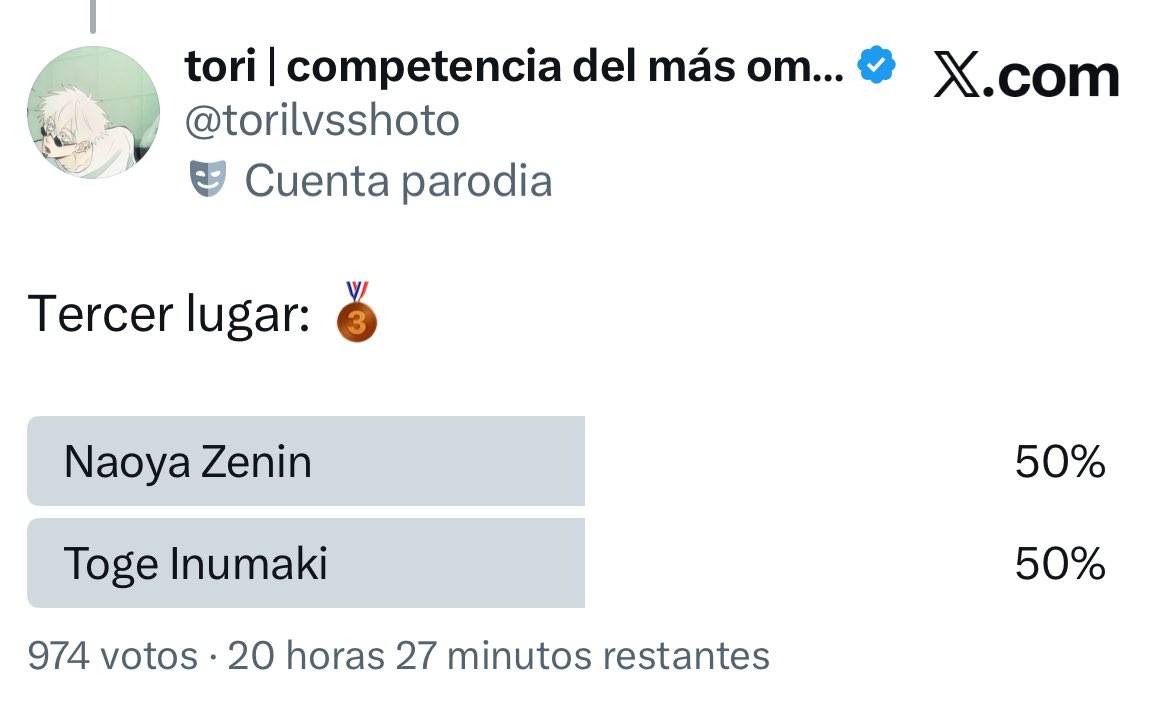 tori | competencia del más omega tweet media