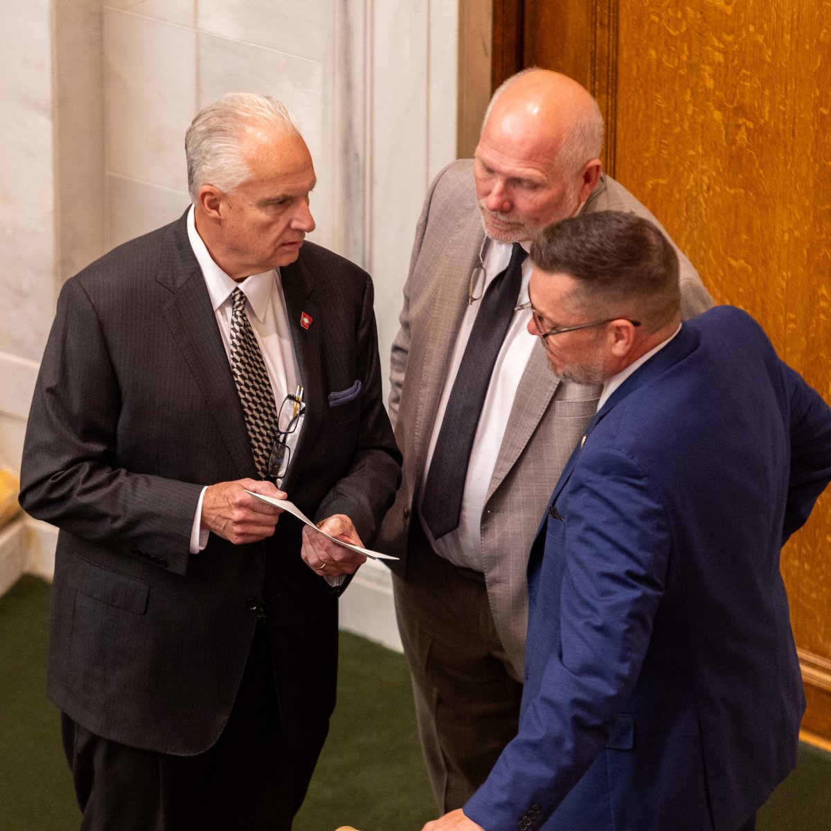 ARAuditor's tweet photo. I enjoyed attending the annual State of the State address this afternoon along with my fellow Constitutional officers, Supreme Court justices, members of the Arkansas General Assembly and others. It was good to see so many of my friends back in the Capitol today! https://t.co/YQ0gWHDjBu