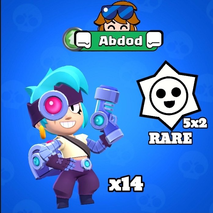 BrahimDude's tweet photo. 🎁GIVEAWAY ALERT🎁

14x Robo Penny Skin + 5 rare drops x2 [🙂]
To Enter :

1. Subscribe to my channel link in bio
2. Like this tweet 
3. Follow Me on Twitter 
And dont forget to use code Abdod in the shop
#SupercellPartner #brawlstars https://t.co/vu1Y4ydHWK