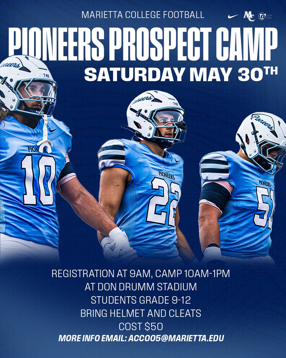 Marietta College Football tweet media