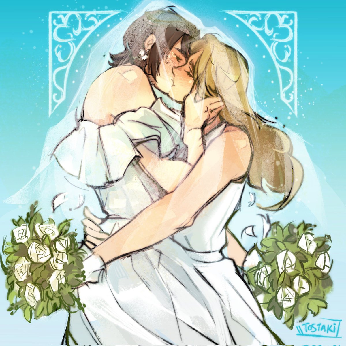 alf0ni's tweet image. Im gonna share this everywhere. I CANNOT STOP THINKING ABOUT THIS BEAUTIFUL MARRIED COUPLE💖💐#hdwr #付き合ってあげてもいいかな #miwasae