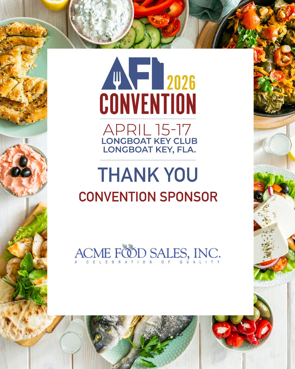 Association of Food Industries tweet media