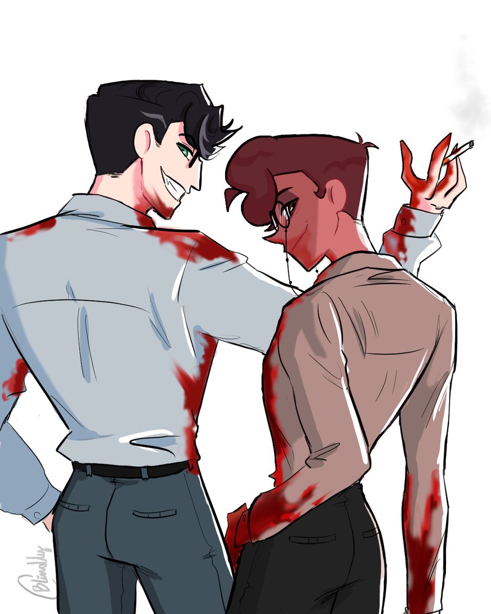 BlindlyCeci's tweet image. I hate them so much, that's why I draw them every day 🤧
#murdermedia #voxal #radiostatic