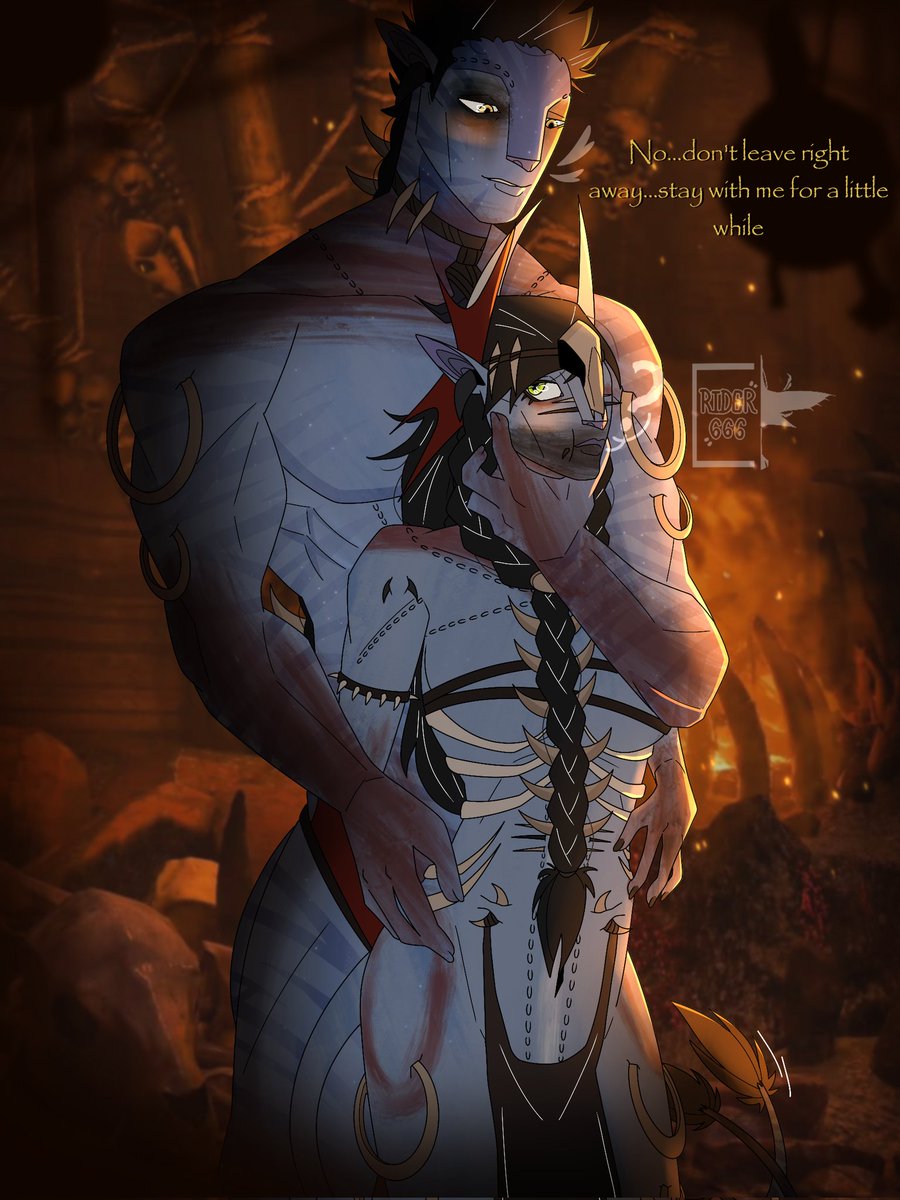 Megatron_666_'s tweet image. Two more commissions completed with one of my OCs 🌚🌚 #avatar #navi #pandora #commission #avataroc