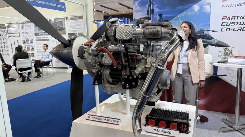 AjayshreeSamby3's tweet image. 180 hp engine for Male class UAV by #JayemAutomotives and #PCC currently in beta stage of development.
