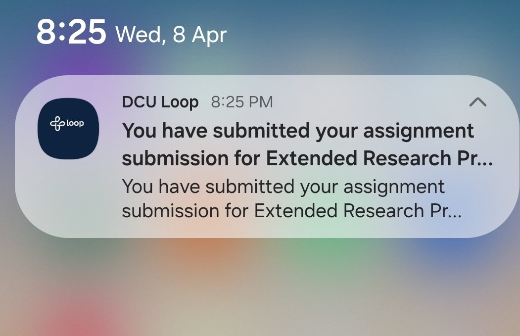 DeniseM67887845's tweet image. My thesis- 7 months of work, 113pages, over 27000 words (Including Appendice). My final piece of work for my masters submitted. 🙌 Now I can finally sleep 😴 💤 🤣 Feeling extremely proud.  #thesis #dcu