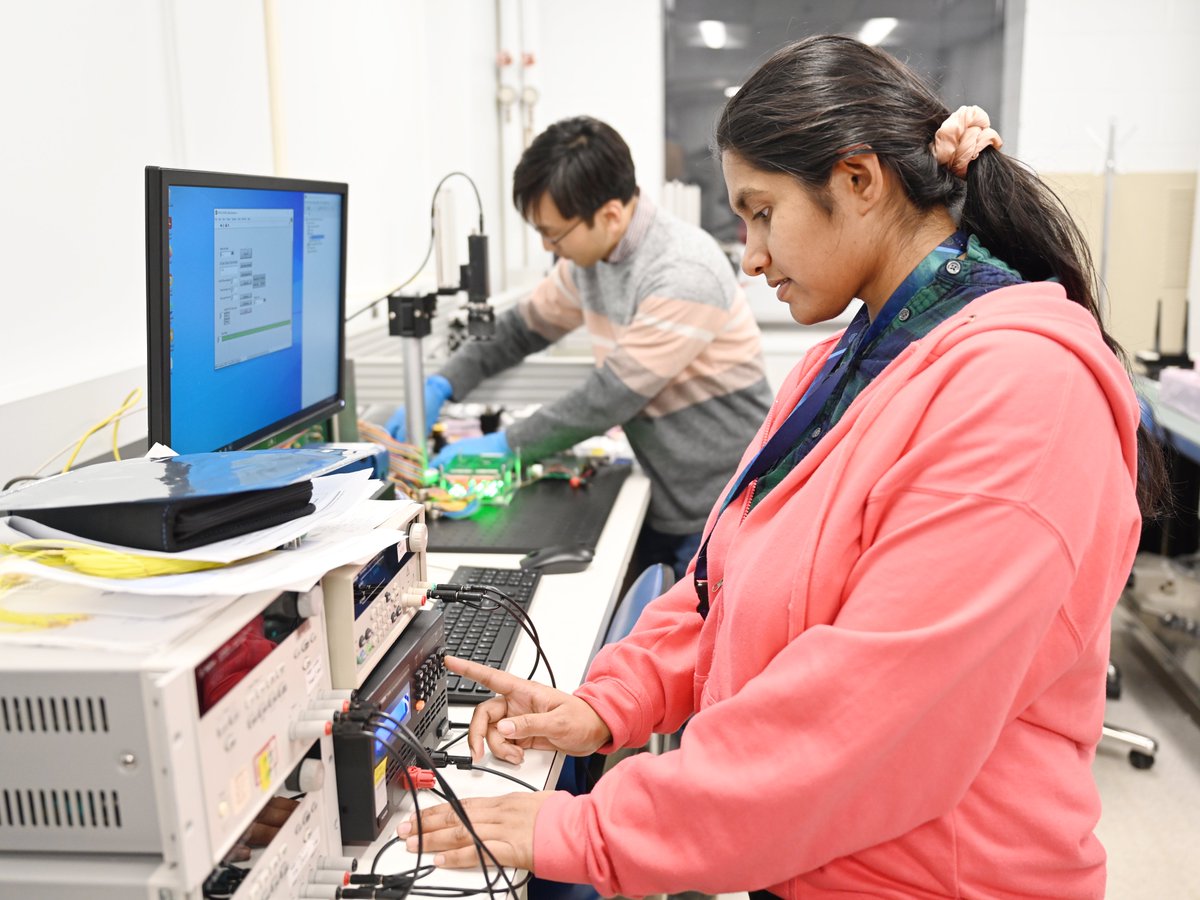 gsfc_ngaps's tweet photo. Meet Surya Rachamadugu, nanofabrication research faculty at @NASA_Goddard 🔬 She builds next-gen microshutter arrays; tiny MEMS devices that help space telescopes capture spectra from many targets at once. Her work bridges JWST tech to the future Habitable Worlds Observatory 🔭🚀 https://t.co/RNMarfVp5S