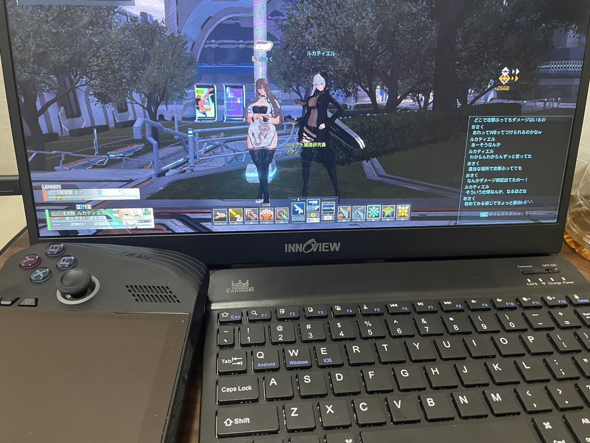 jomnusuke's tweet photo. 夜勤中の簡易ゲームスペース( ˶'ᵕ'˶)و https://t.co/gGuGvlslcF