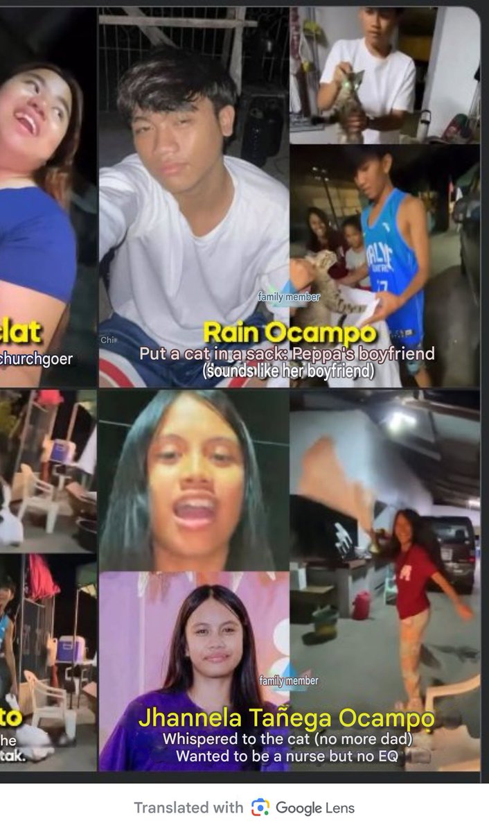 Worthless Cat abusers🤡🤡🤡 training to be nurses in the Philippines