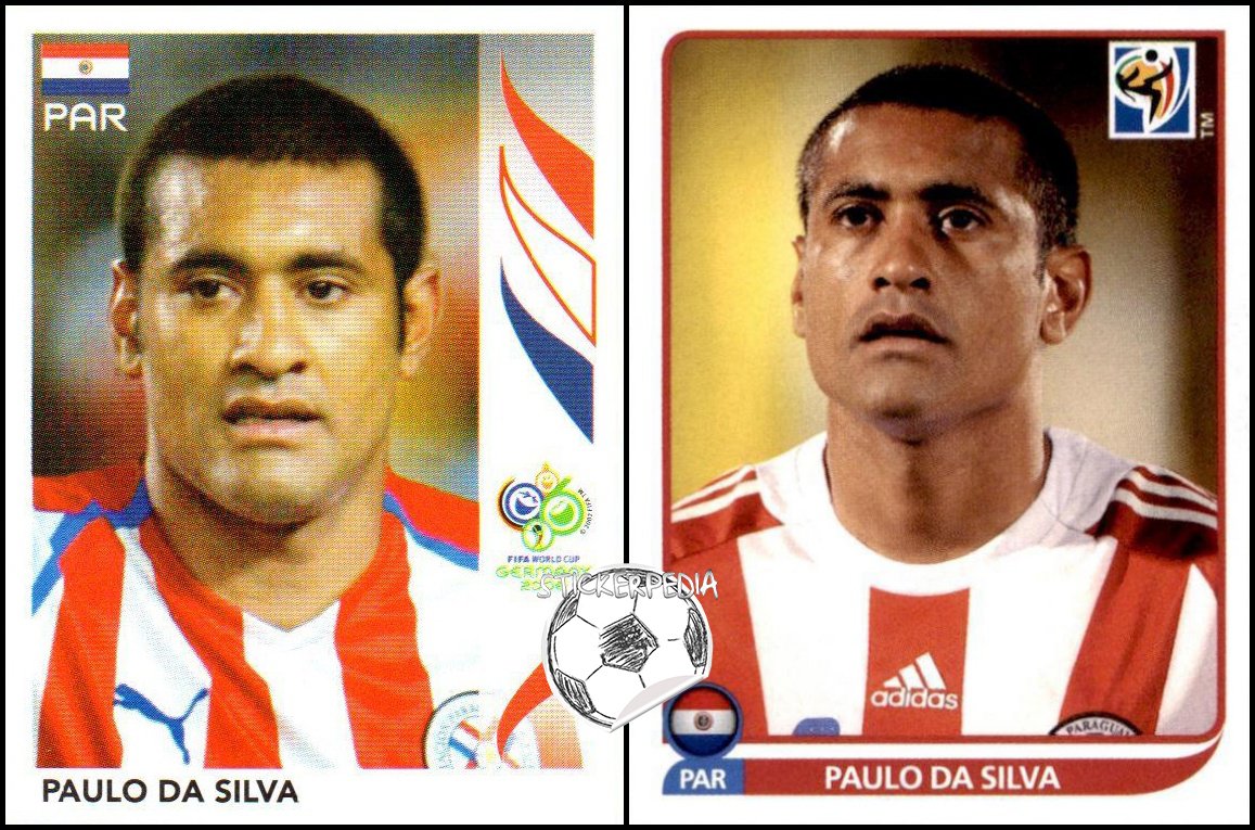 Stickerpedia1's tweet image. Paulo da Silva
Paraguay WC 2006-2010 #panini