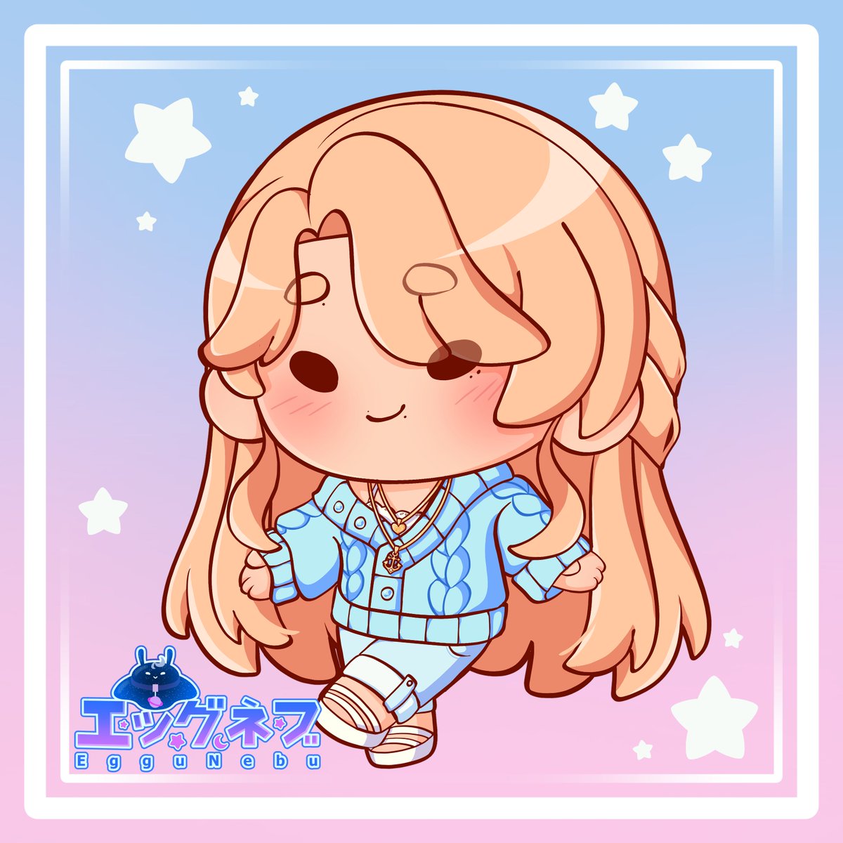 small chibi comm for ToribearArt ⚓✨from last year