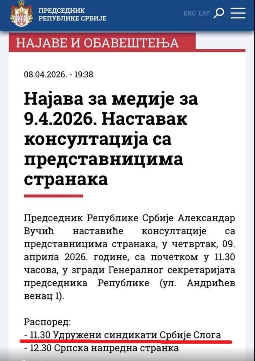 Pa ko to nama ide na razgovor sa organizovanom kriminalnom grupom. 

Da nisu to možda oni što im je #SNS sakupljao potpise u Boru?