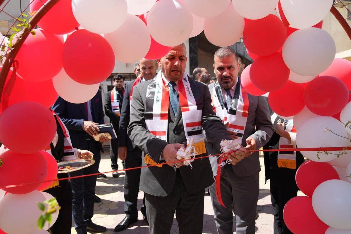 media20142020's tweet photo. وهج الإنجاز يتصاعد… التميمي يفتتح مشاريع خدمية نوعية ترسّخ بيئة تعليمية متقدمة في المعهد الطبي التقني/المنصور https://t.co/30QWKWUypS