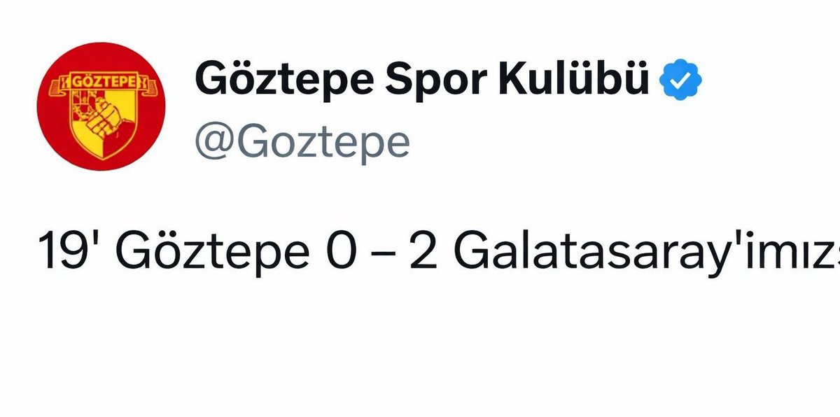 beesiktasimoley's tweet photo. Göztepe spor kulübü bu paylaşım yapıp daha sonra sildiği doğru mu? @grok https://t.co/L9sFgS3j49