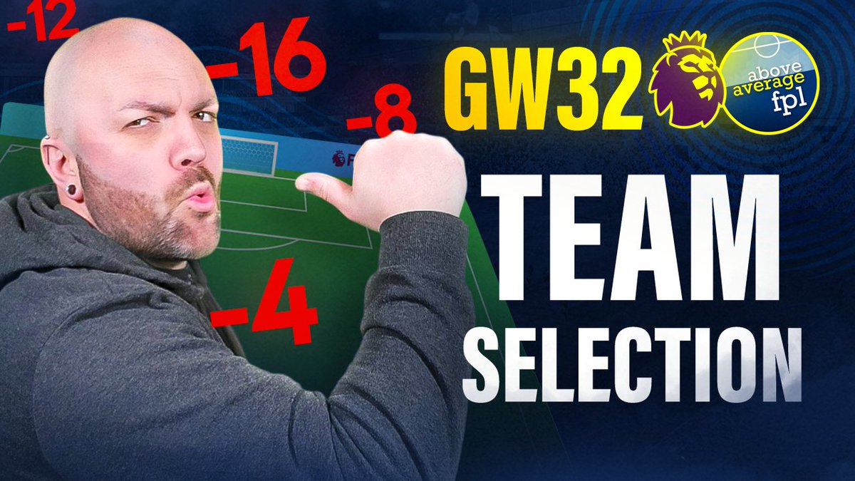 ⚽ NEW EPISODE⚽

Can You Take On Arsenal Defence?

Finally we got him - <a href="/FPLNightmare/">Andrew Lawes</a> shared his thoughts ahead of GW32, challenging <a href="/BakerFPL343/">Baker343</a>'s wildcard.

It's a big week whatever you're up to👀

Sponsored by <a href="/CryptoBlockDan/">CryptoBlockDan.eth</a> 🔥
#FantasyPremierLeague

Premiere - 9:30pm 👇