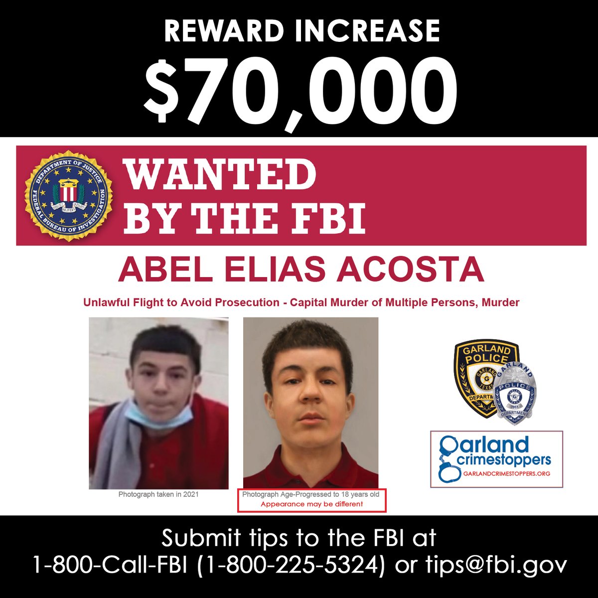 Garland Police PIO tweet media