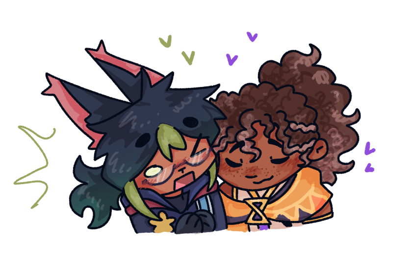 sethnari's tweet photo. doodle #tighnari #sethos https://t.co/qhz47nHREM