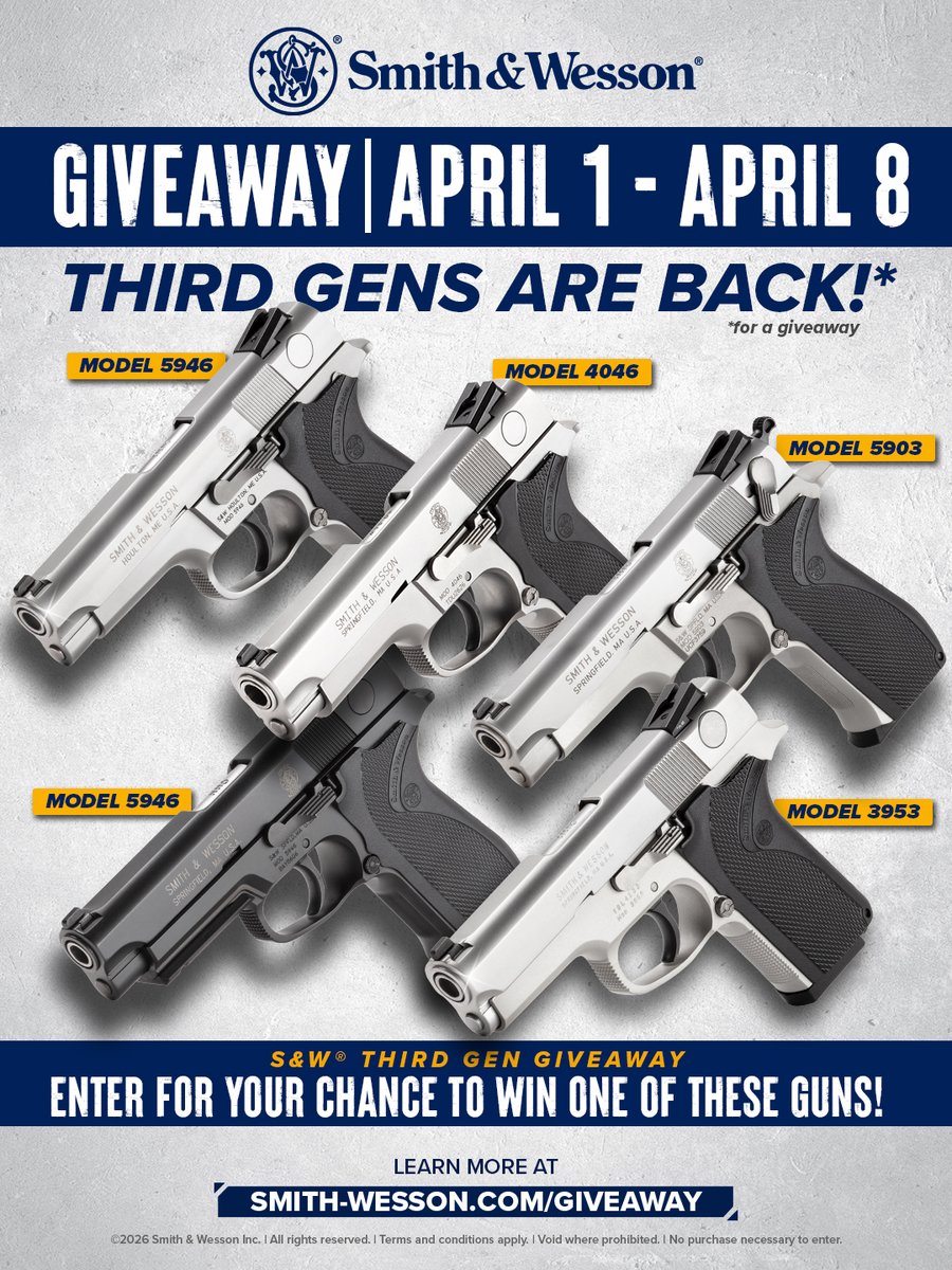 Smith & Wesson Inc. tweet media