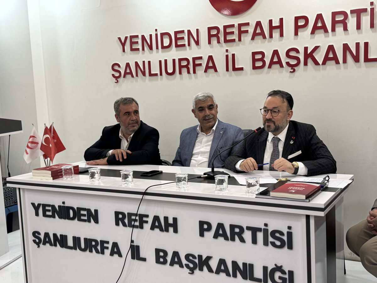 Yeniden Refah Şanlıurfa tweet media