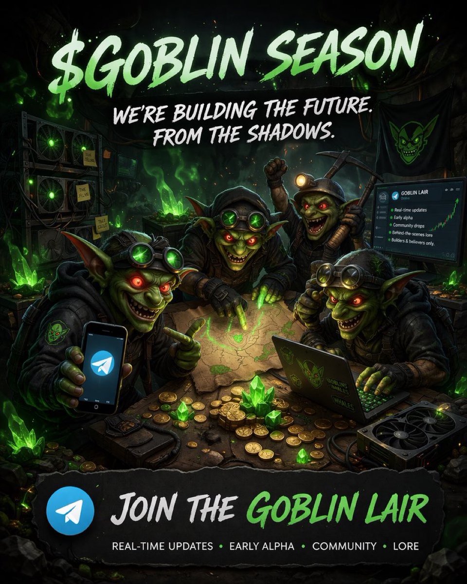 GPUGOBLINS's tweet photo. We didn’t disappear.  
We went deeper.

Goblins have been here the whole time, building in silence while others looked away.

Now the network is stronger, sharper, and still early. 

The cave never closed. 
https://t.co/3ZdB5q5JXR https://t.co/RvWr7fcZHb