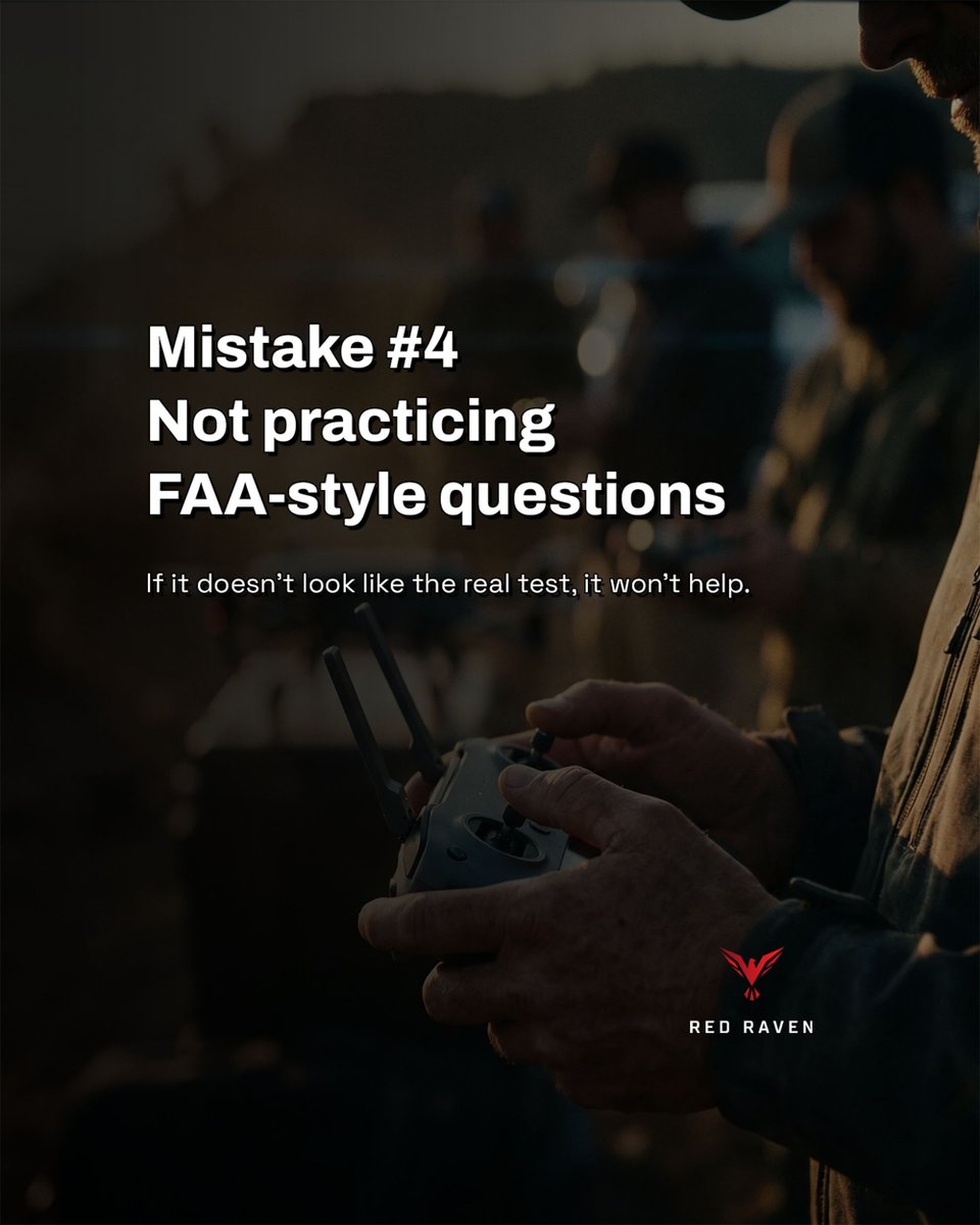 RedRavenUAS's tweet photo. Most people don’t fail the Part 107 test because it’s hard.

If you want to see where you actually stand:

Free Part 107 practice test
No signup. No fluff.

https://t.co/bk73CsoaEp https://t.co/PvH2b7C6gJ
