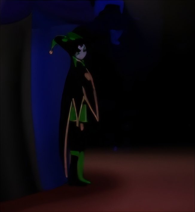 Gosto tanto desse Halerquin te observando de longe deveríamos da mais atenção pra ele