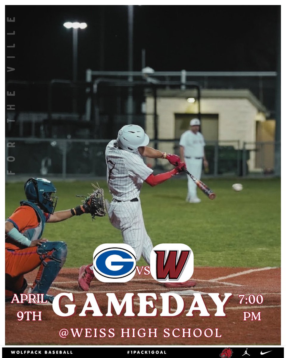 Weiss_Baseball's tweet image. RESPOND.

It's Gameday‼️‼️‼️

Come out and be loud 🔊

#1Pack1Goal