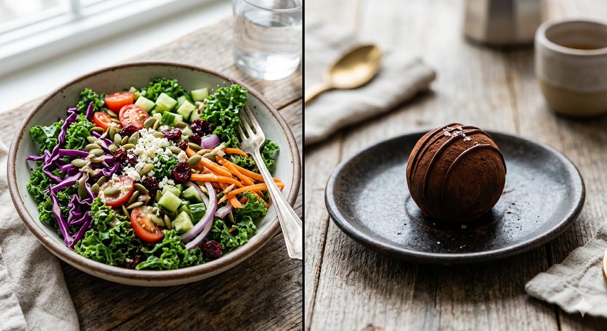 KristenJakobitz's tweet image. Holistic health isn't about "perfect" eating - it's about sustainable eating.  Rigid rules lead to stress, which is just as hard on your body as a highly processed meal. 

Aim for the 80/20 rule: 80% whole foods, 20% soul foods.

#BalancedLifestyle #MindfulEating #WellnessJourney