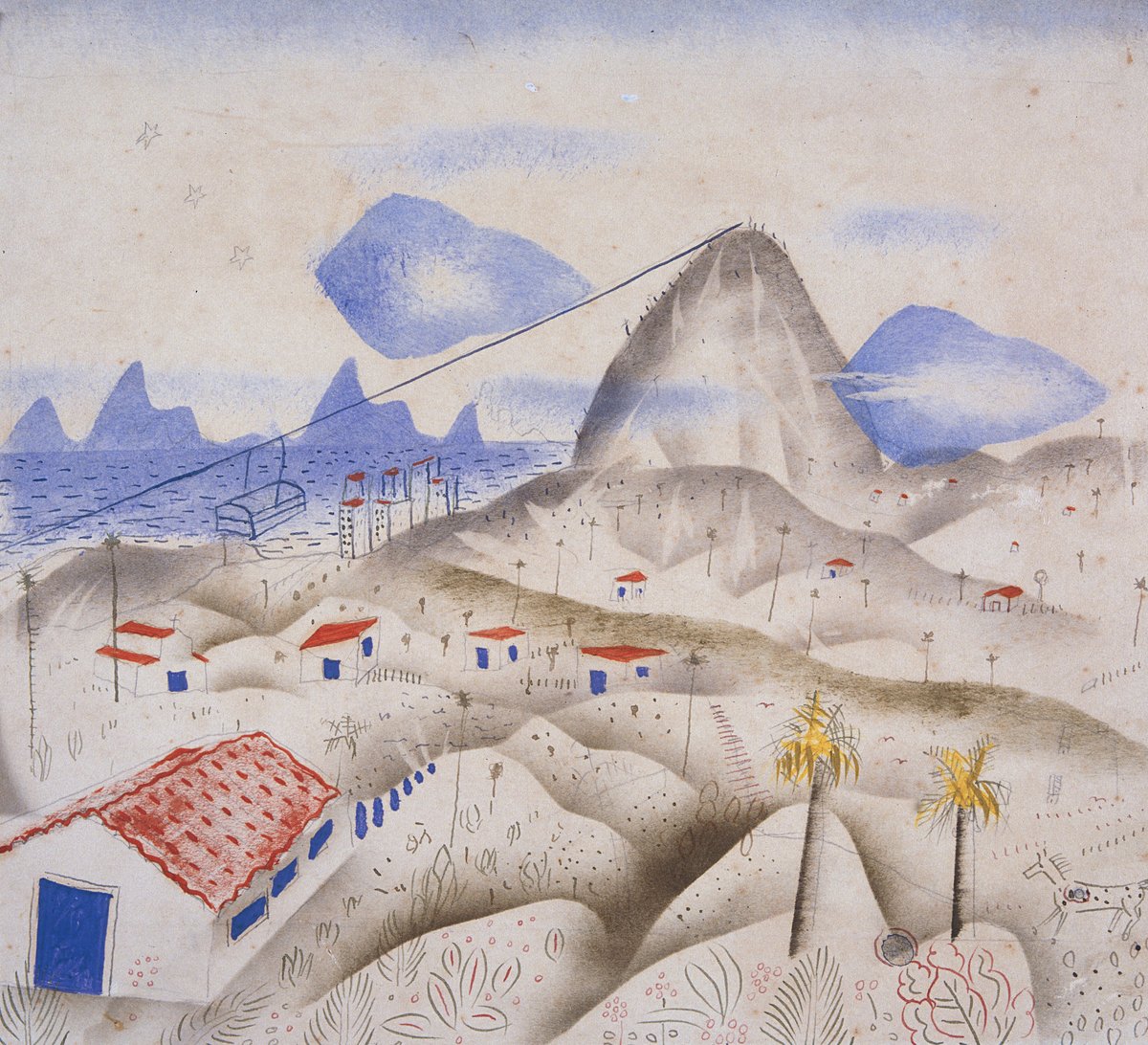 Candido Portinari - O Rio de Janeiro (1941)
#brazilianartist #painter #art #arts #finearts