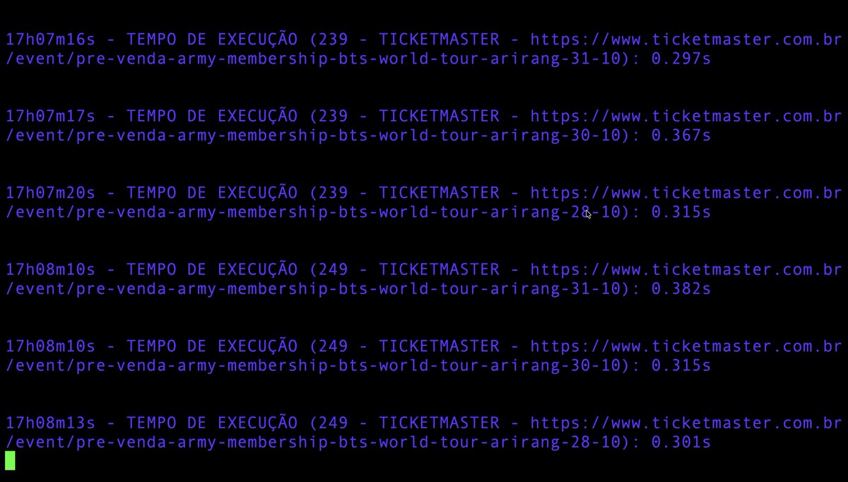 Bot de Ingresso tweet media