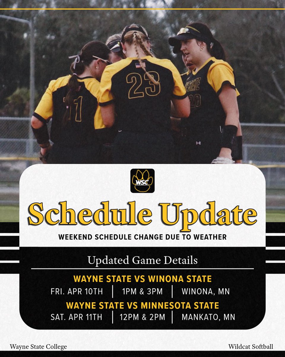 WSC Softball tweet media