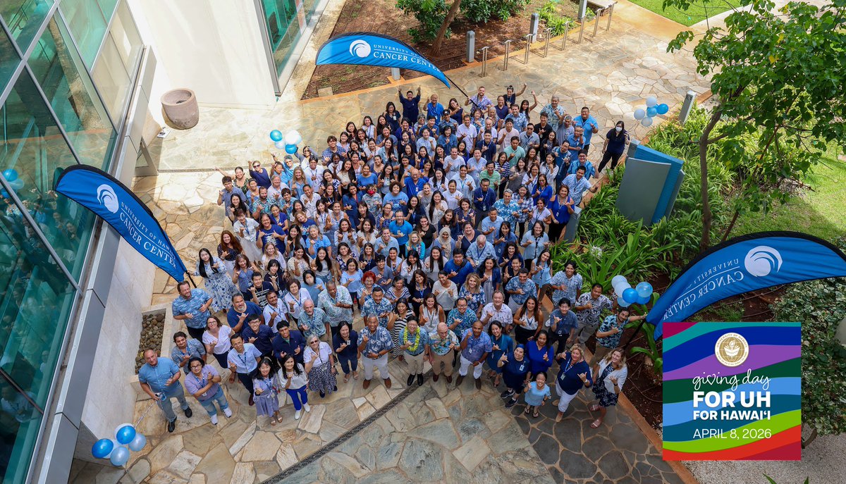 University of Hawaii Cancer Center tweet media