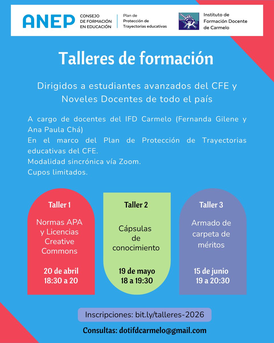 Trayectorias educativas CFE tweet media